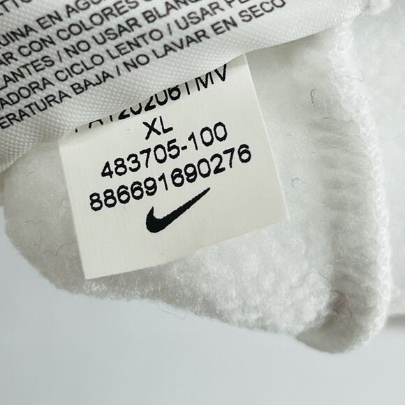 HARVARD Sweatshirt Mens XL VARSITY CLUB NIKE GOLF Crimson University MA White - Picture 13 of 16